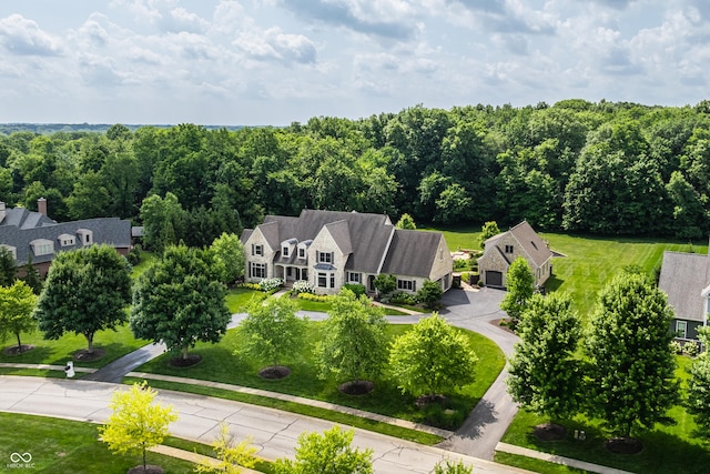 9681 Pleasant View Ln, Zionsville, IN 46077 - aerial view of property and surrounding area