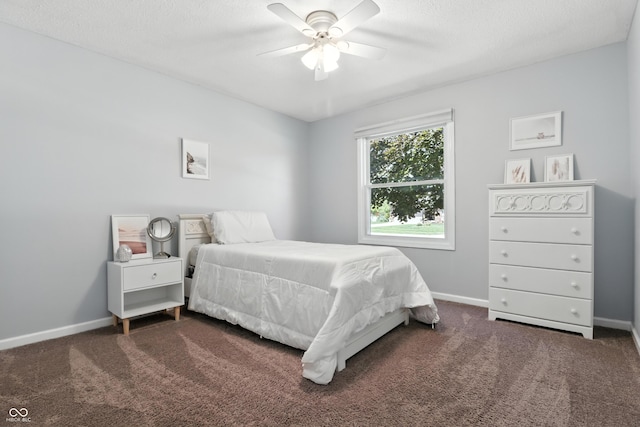 1011 Stevedon Ct, Plainfield, IN 46168 - bedroom with carpet and ceiling fan