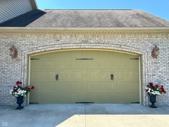 2080 Galway Trl N, Madison, IN 47250 - garage with driveway