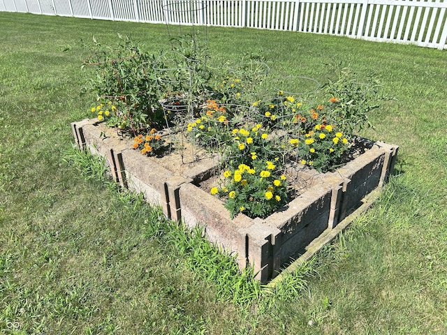 2080 Galway Trl N, Madison, IN 47250 - exterior view of a vegetable garden