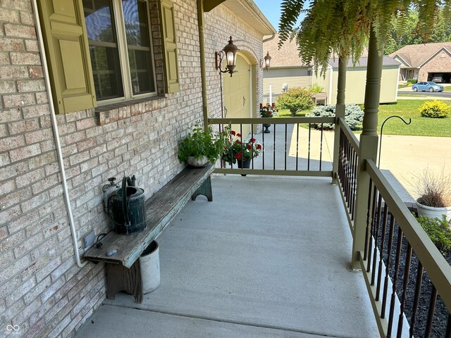 2080 Galway Trl N, Madison, IN 47250 - view of balcony