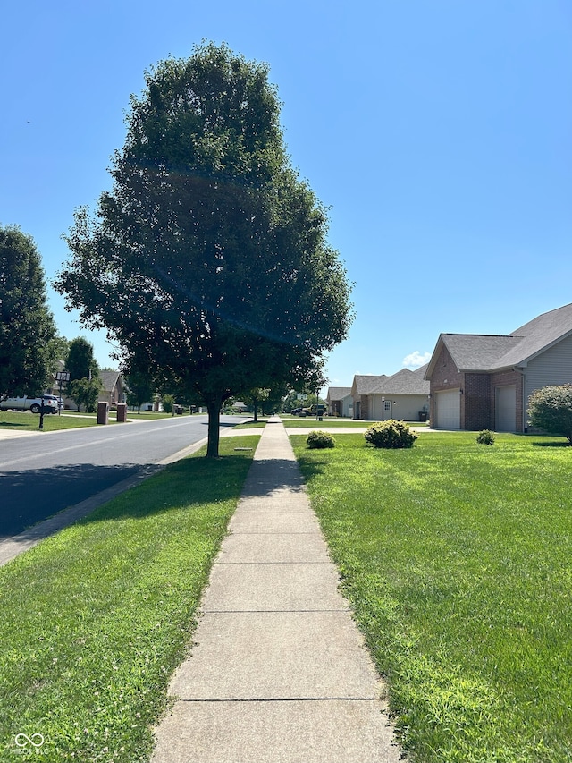 2080 Galway Trl N, Madison, IN 47250 - view of asphalt road with sidewalks