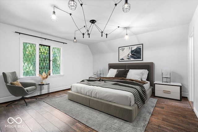 6470 Around The Hills Rd, Indianapolis, IN 46226 - bedroom with wood finished floors and baseboards