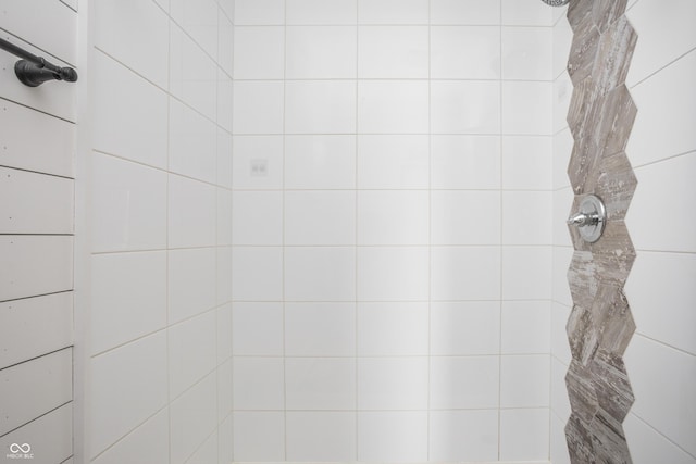1456 Fletcher Ave, Indianapolis, IN 46203 - bathroom view of tiled shower