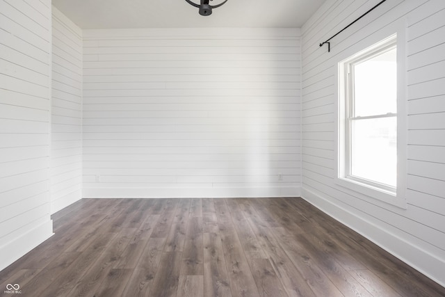1456 Fletcher Ave, Indianapolis, IN 46203 - unfurnished room with dark wood-type flooring