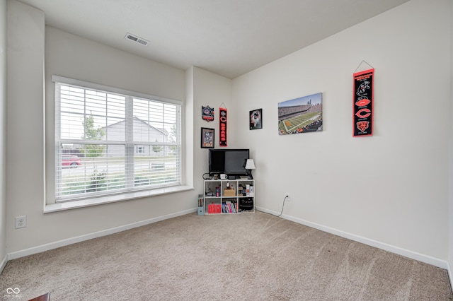 1270 W Limestone Way, Fortville, IN 46040 - playroom with carpet and baseboards