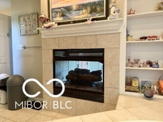 4680 Cartersburg Rd, Plainfield, IN 46168 - detailed view of a fireplace