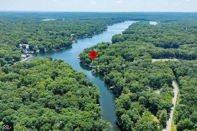 6254 Grosbeak Ct, Nineveh, IN 46164 - aerial view of a nearby body of water