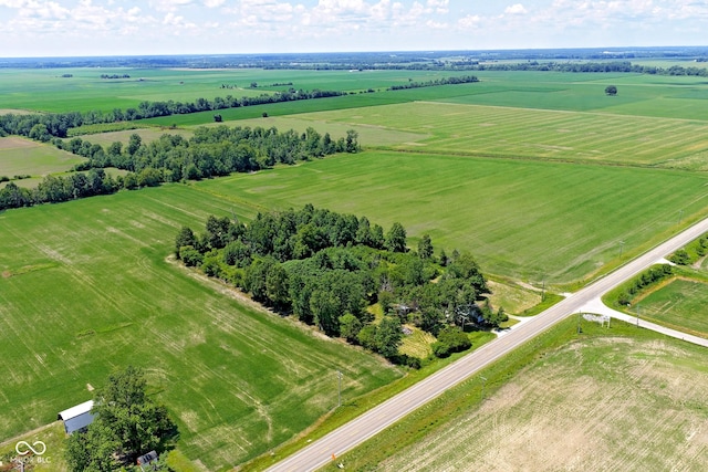 5508 S State Rd 59, Clay City, IN 47841 - aerial view of sparsely populated area featuring rows of crops