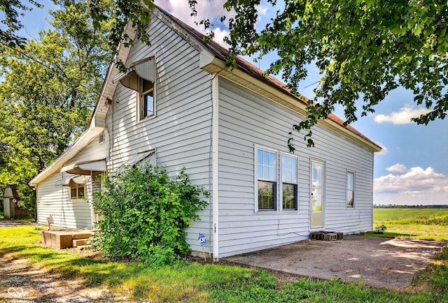 5508 S State Rd 59, Clay City, IN 47841 - view of home's exterior featuring a patio area