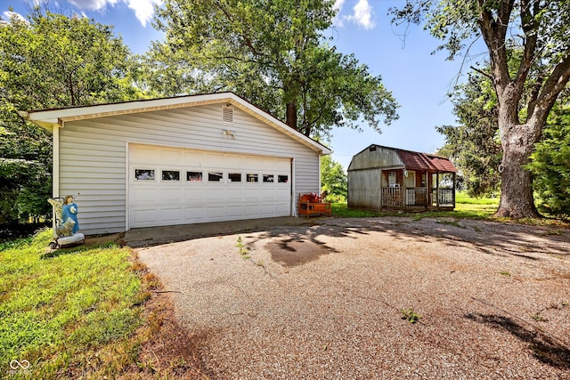 5508 S State Rd 59, Clay City, IN 47841 - view of detached garage