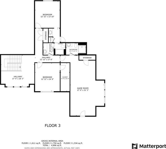 20440 Chatham Hills Blvd, Westfield, IN 46074 - view of floor plan / room layout