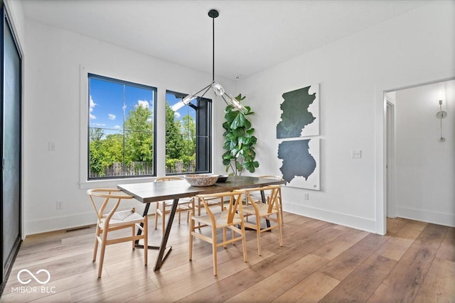 20440 Chatham Hills Blvd, Westfield, IN 46074 - dining room featuring light wood-style floors and baseboards