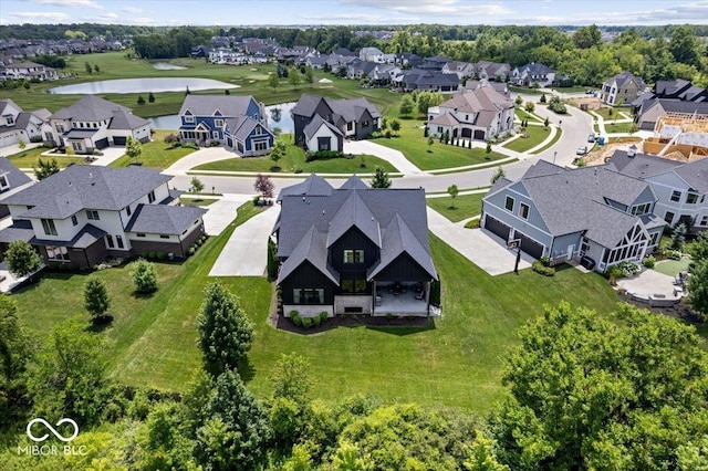20440 Chatham Hills Blvd, Westfield, IN 46074 - aerial view of residential area featuring a nearby body of water