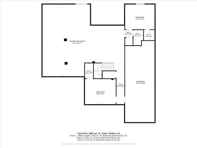 2840 Flowing Creek Pl, Westfield, IN 46074 - view of floor plan / room layout