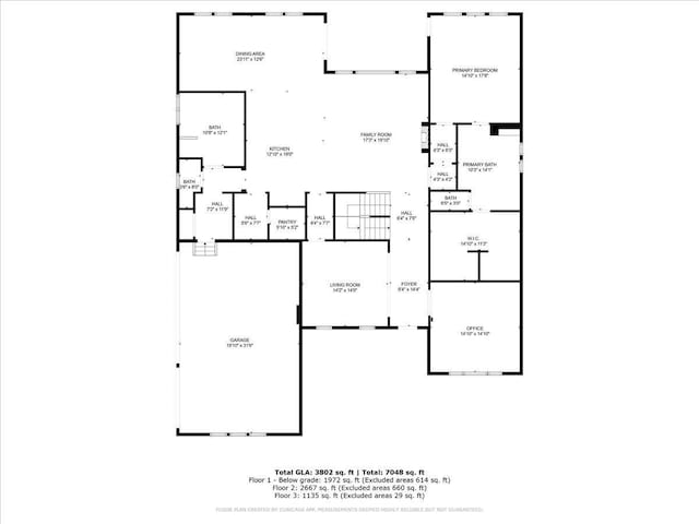 2840 Flowing Creek Pl, Westfield, IN 46074 - view of property floor plan