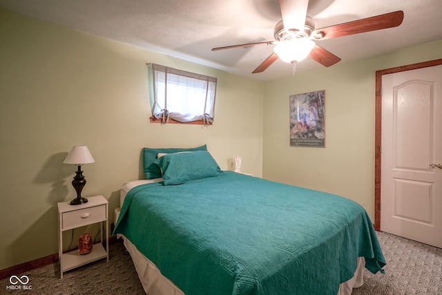 1804 Emerald Pines Ln, Westfield, IN 46074 - bedroom featuring carpet and ceiling fan