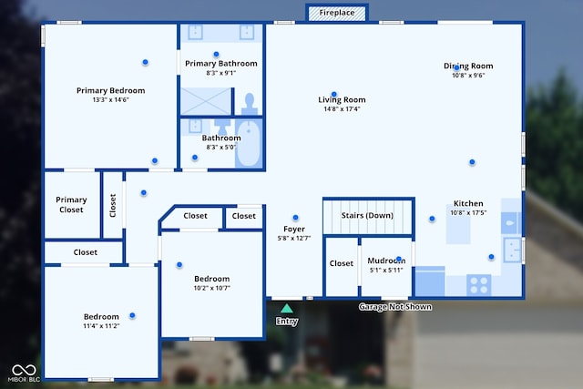 1804 Emerald Pines Ln, Westfield, IN 46074 - view of floor plan / room layout