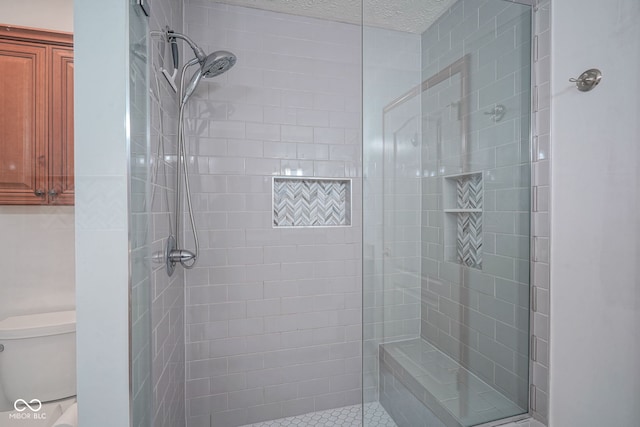 1804 Emerald Pines Ln, Westfield, IN 46074 - bathroom with tiled shower and toilet