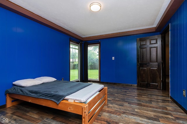 1202 E Stop 10th Rd, Indianapolis, IN 46227 - bedroom with wood finished floors