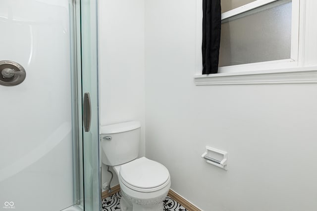 1202 E Stop 10th Rd, Indianapolis, IN 46227 - full bathroom featuring a stall shower and baseboards