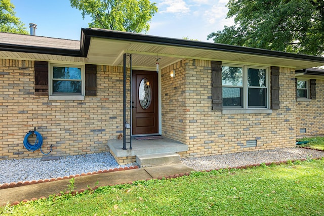 1202 E Stop 10th Rd, Indianapolis, IN 46227 - entrance to property with brick siding