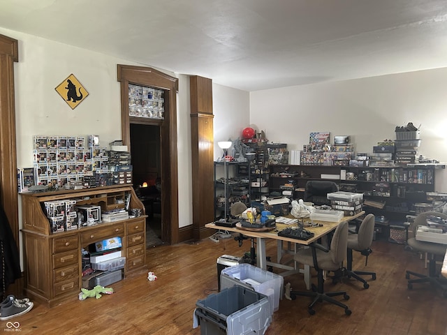 206 N 21st St, New Castle, IN 47362 - office with wood-type flooring