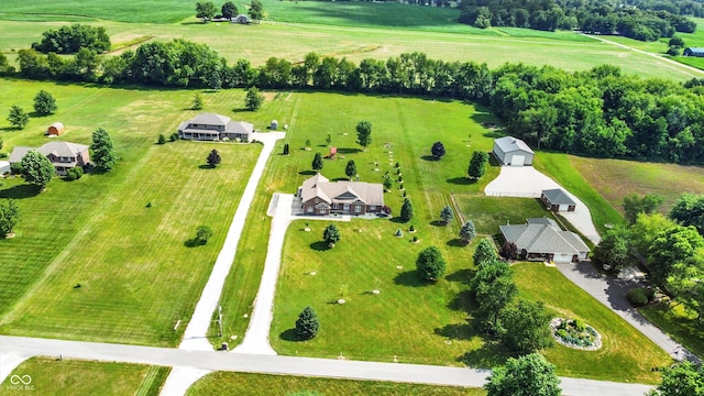 421 Lowry St, Jamestown, IN 46147 - aerial view of sparsely populated area