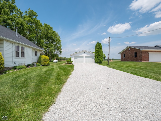 1556 E 400 S, Greenfield, IN 46140 - view of dirt / gravel driveway