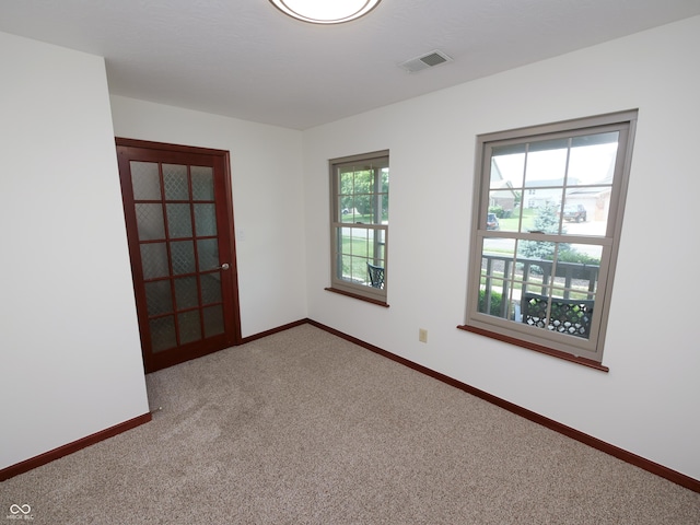 4443 W Windsong Ct, New Palestine, IN 46163 - carpeted spare room with baseboards