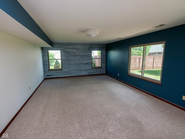 4443 W Windsong Ct, New Palestine, IN 46163 - spare room with carpet flooring and baseboards