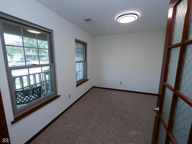 4443 W Windsong Ct, New Palestine, IN 46163 - carpeted empty room featuring baseboards