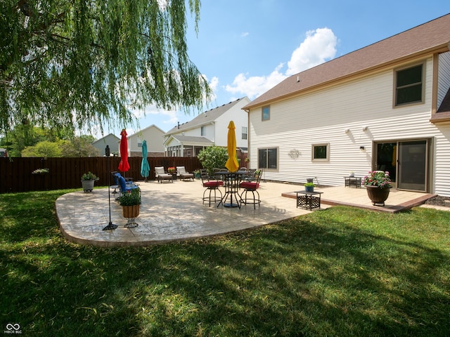4443 W Windsong Ct, New Palestine, IN 46163 - view of patio with a deck