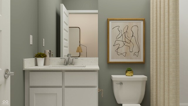 655 Bridgeman Rd, Avon, IN 46123 - full bath featuring toilet and vanity