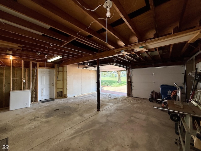 9808 E Troy Ave, Indianapolis, IN 46239 - view of garage