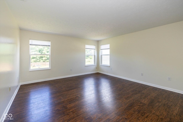 3624 Newberry Rd, Plainfield, IN 46168 - empty room with dark wood-type flooring
