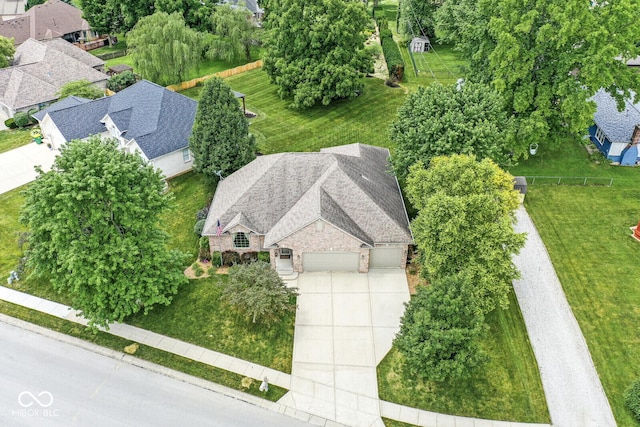 11 Stratford Way, Danville, IN 46122 - view from above of property