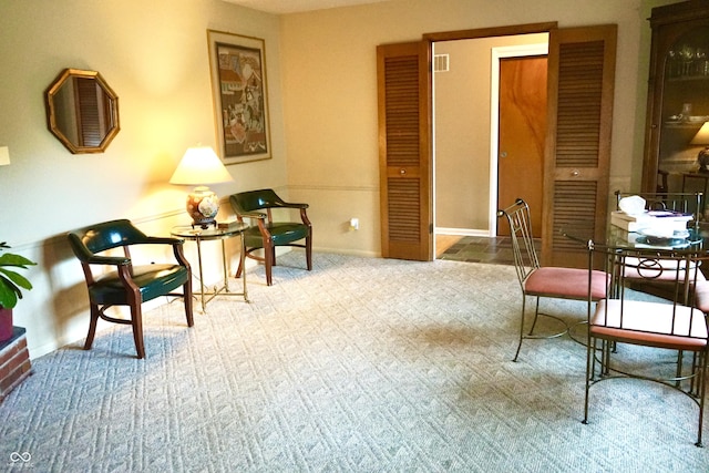 7780 Cree Trl, Indianapolis, IN 46250 - living area featuring carpet flooring and baseboards