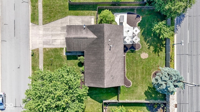 7683 Madden Dr, Fishers, IN 46038 - aerial view