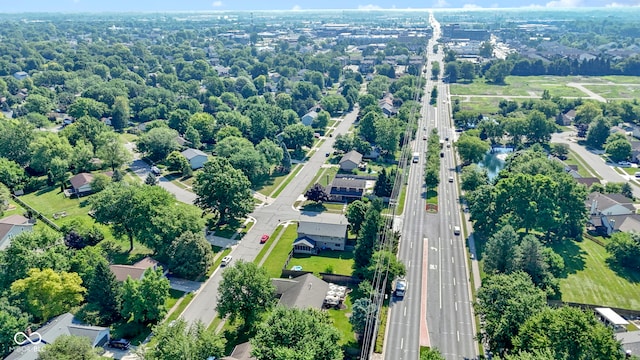 7683 Madden Dr, Fishers, IN 46038 - aerial view of property and surrounding area with a major roadway and nearby suburban area