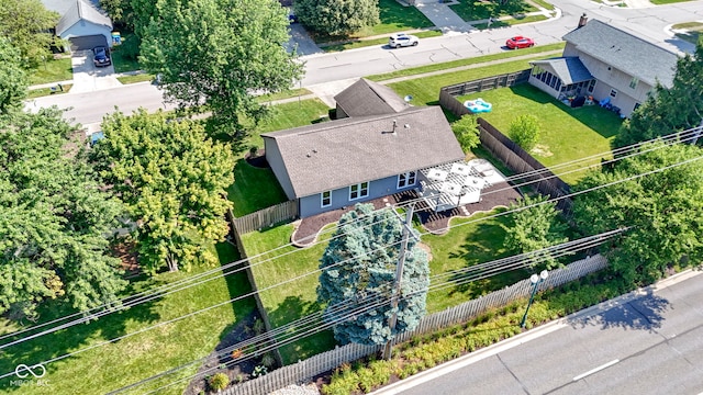 7683 Madden Dr, Fishers, IN 46038 - bird's eye view
