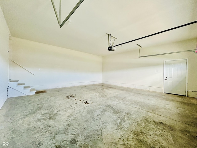10 Doe Creek Cir, Cloverdale, IN 46120 - garage featuring a garage door opener