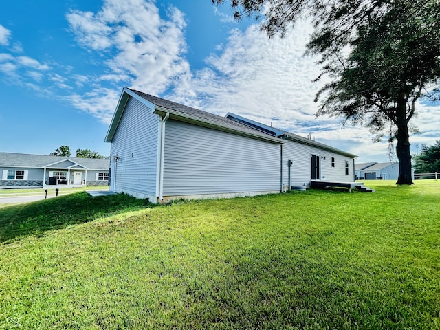 10 Doe Creek Cir, Cloverdale, IN 46120 - view of home's exterior featuring a lawn