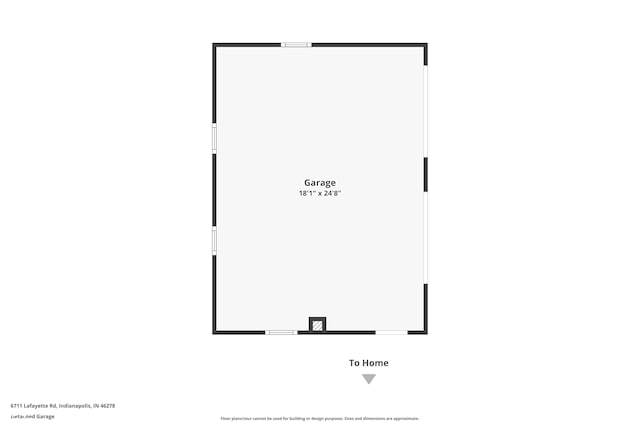6711 Lafayette Rd, Indianapolis, IN 46278 - view of room layout