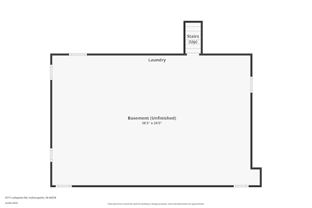 6711 Lafayette Rd, Indianapolis, IN 46278 - view of room layout