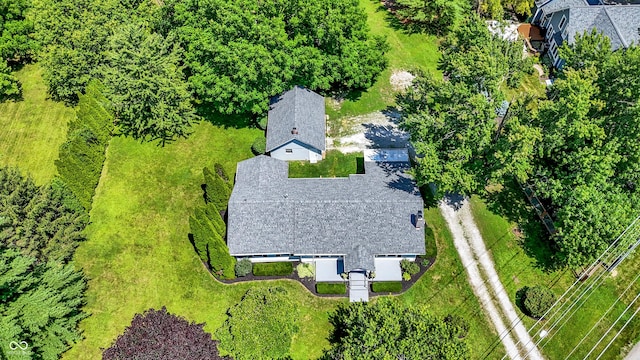 6711 Lafayette Rd, Indianapolis, IN 46278 - view from above of property
