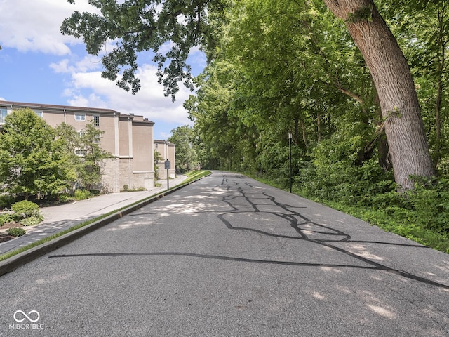 6730 Spirit Lake Dr Unit 202, Indianapolis, IN 46220 - view of asphalt road featuring street lighting