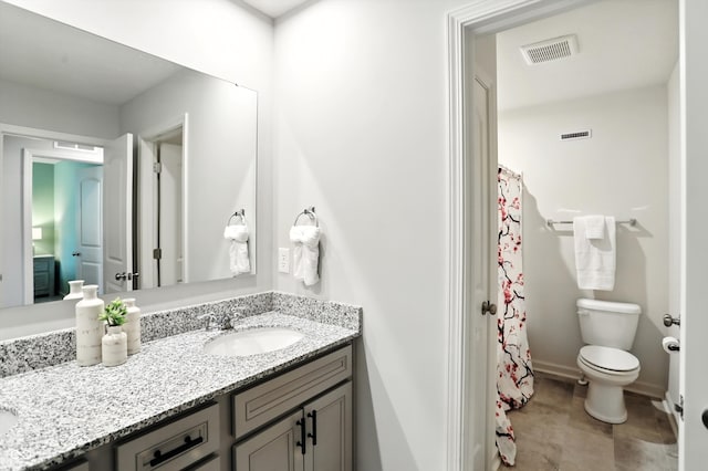 18750 Terra Vis Pl, Westfield, IN 46074 - bathroom with vanity and a shower with shower curtain
