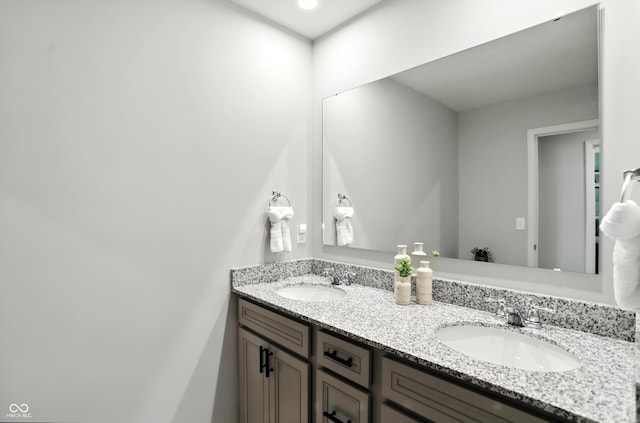 18750 Terra Vis Pl, Westfield, IN 46074 - full bath with double vanity