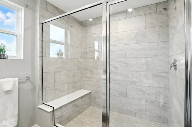 18750 Terra Vis Pl, Westfield, IN 46074 - bathroom with a stall shower